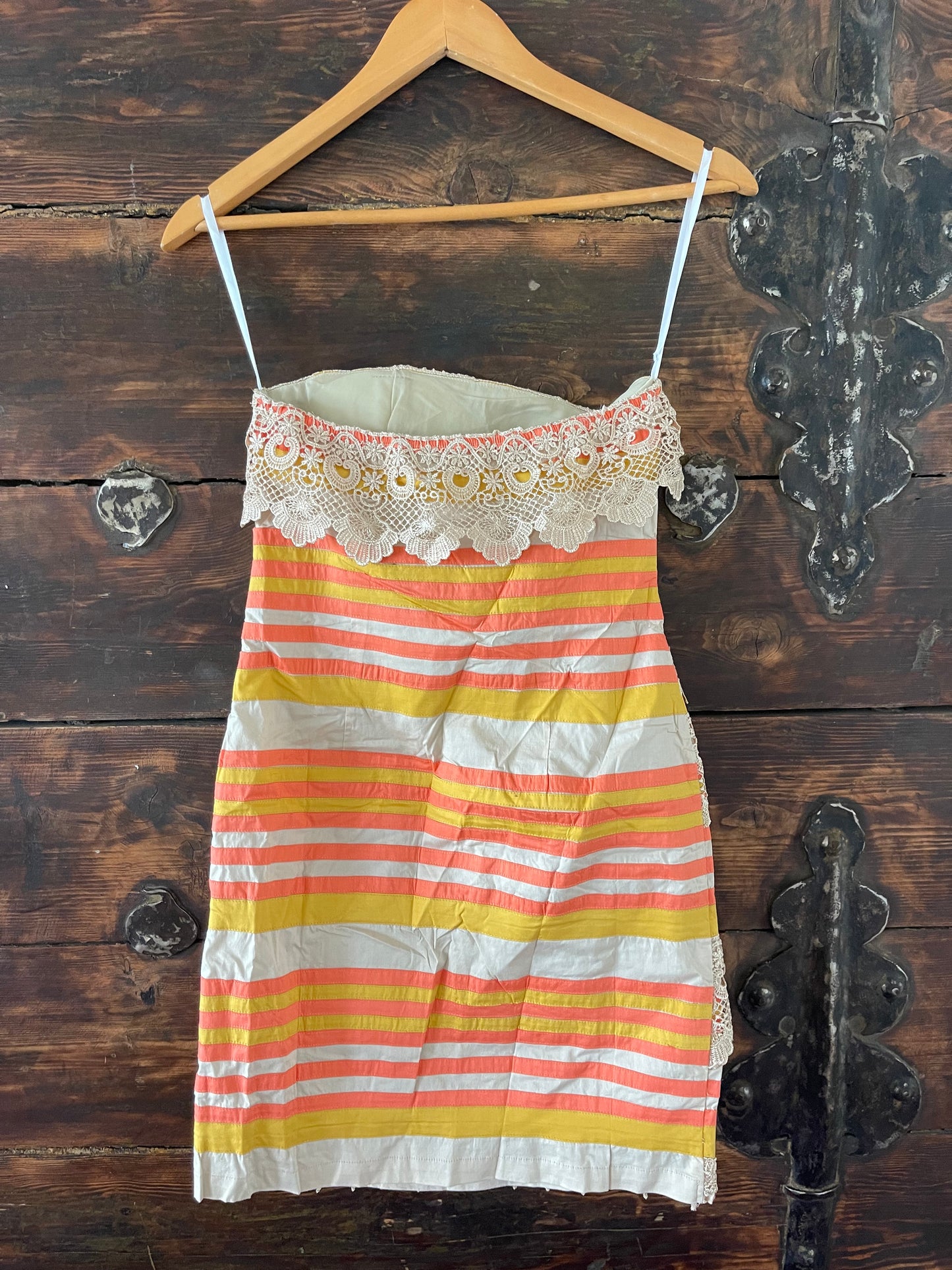 Stripe Lace Dress