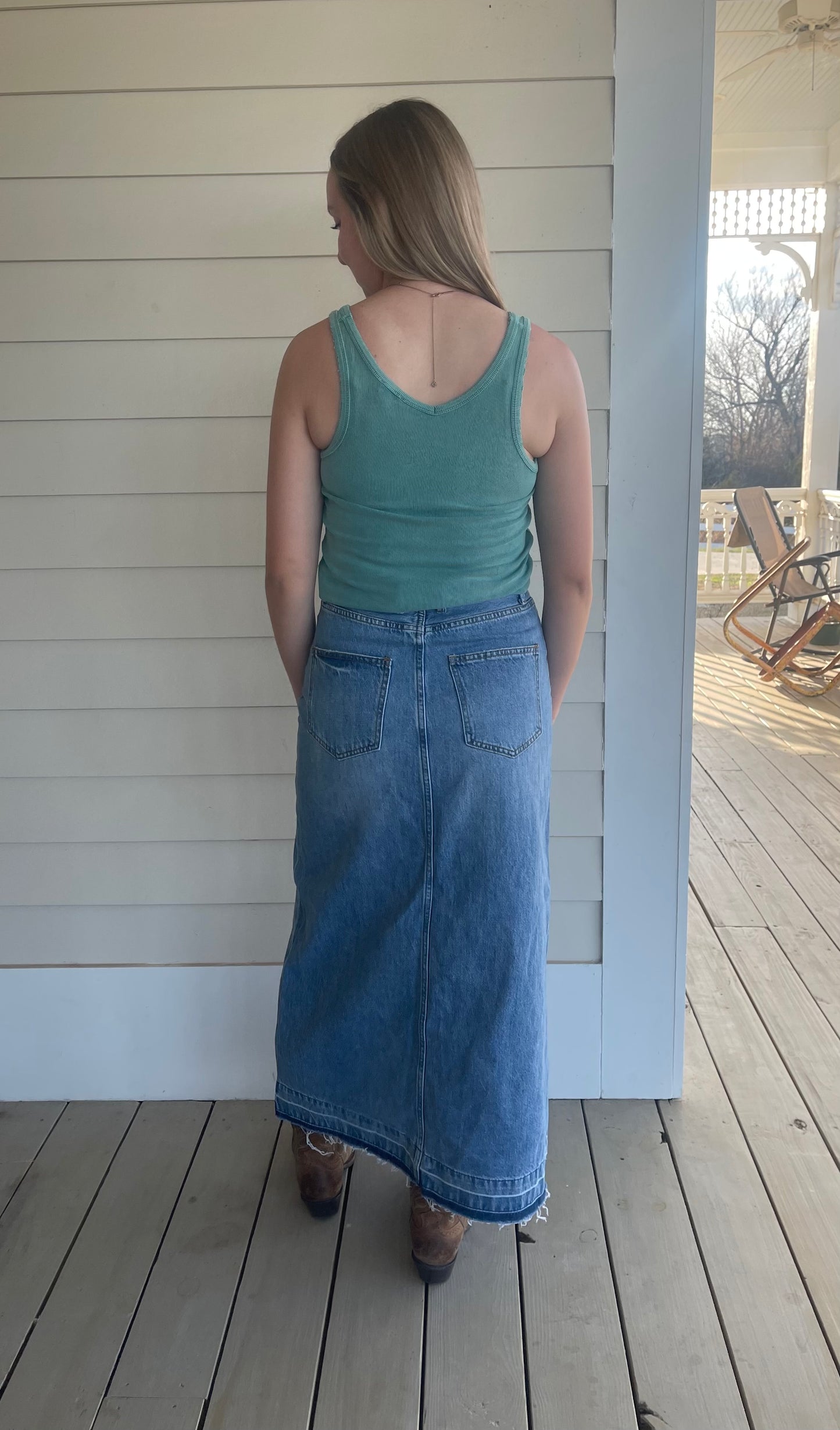 Denim Skirt