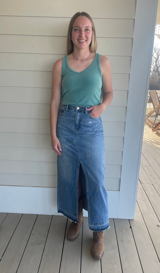 Denim Skirt